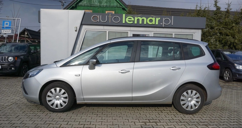 Opel Zafira cena 35500 przebieg: 152000, rok produkcji 2014 z Czerniejewo małe 497